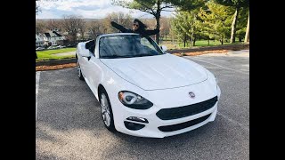 How to start your 124 Spider 2017 Lusso Fiat without using your Fob/car key?