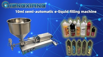 Semi-automatic 30ml filling machine/Dropper bottle filling machine/Manual e-liquid filling machine