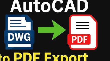 AutoCAD to PDF Export (Bangla) | অটোক্যাড থেকে PDF বানানো