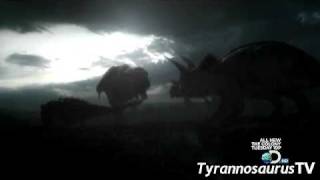 T. REX vs. Triceratops and Ankylosaurus