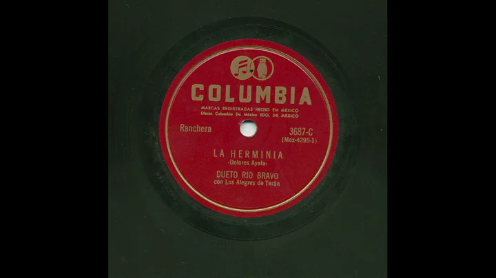 Dueto Rio Bravo - La Herminia - Columbia 3687-C