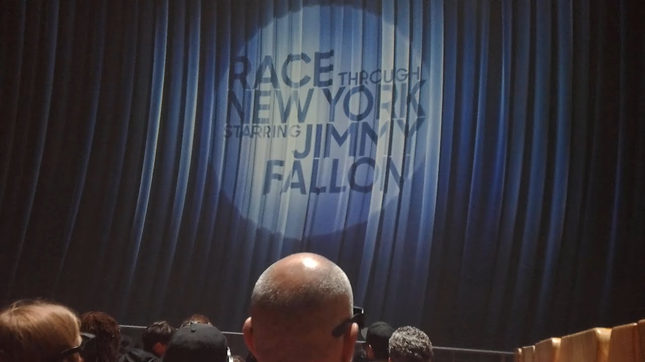 Race Through New York Starring Jimmy Fallon 4K POV - Universal Studios Orlando