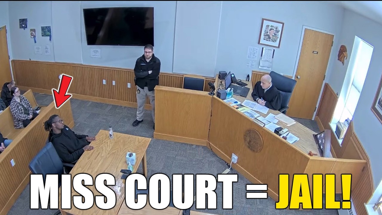 Missed Court Date = Jail | Judge Issues Final Warning in Traffic Court