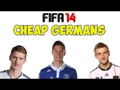 FIFA 14 Ultimate Team - Squad Builder - CHEAP GERMANS