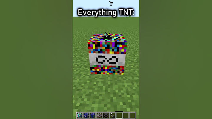 Minecraft but More TNT 🙂 #Shorts