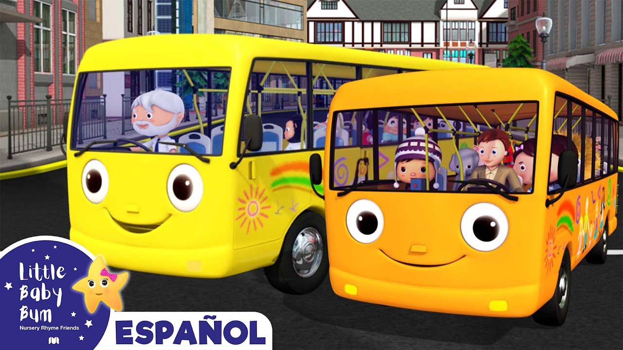 ⁣1 Hora de Las Ruedas del Autobús - Canciones Infantiles | Little Baby Bum en Español