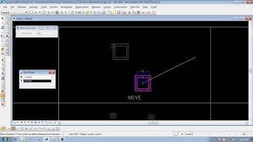 MicrostationV8I SS4 7.2 Move