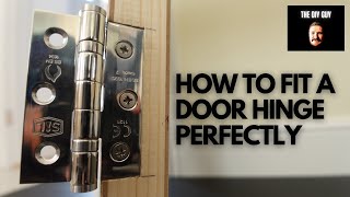 Easy Door Hinge Install | DIY Basics