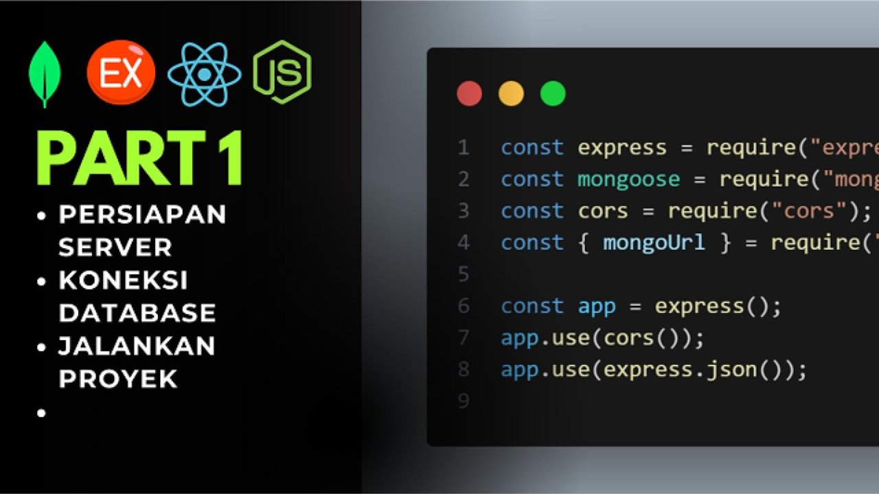 Membangun Backend dengan Node.js & MongoDB | MERN Series Part 1 - YouTube