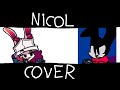 Humanized Rabbits (Nicol But Skarlet And @Conejo_Oreo Sing It) (FNF Cover)