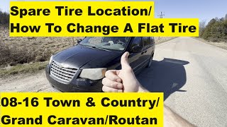 Chrysler Town and Country Dodge Grand Caravan Tire Change