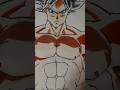 goku ki darowing #anime #shorts