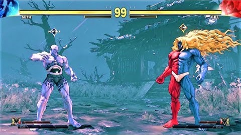LEVEL 8 Seth VS Gill STREET FIGHTER V HARDEST BATTLE MATCH