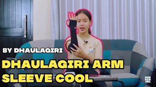 Manset Tangan Outdoor Activity Merk Dhaulagiri Cool Arm Sleeve - Handshock Thumbhole- Hiking