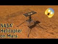 Nasas helicopter  on mars 3d animation  tech universe