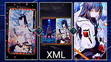 NEW TREND XML PRESET for COUPLE 😍🖤 With Allo allo | New Xml  file 🗒️ #alightmotion | Status Editing