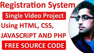 User Registration System in PHP &amp; MySQL - PHP Registration Form with Database - Mr Tech 001