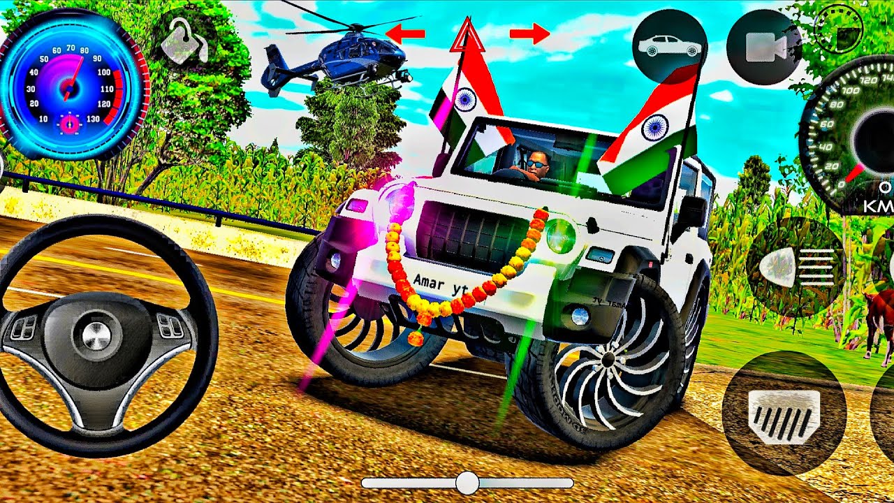 Dollar (Song) Modified Mahindra Black Thar👿 || Indian Cars Simulator 3D || Android Gameplay Part 6