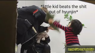 stray kids with actual kids : didn't go too well