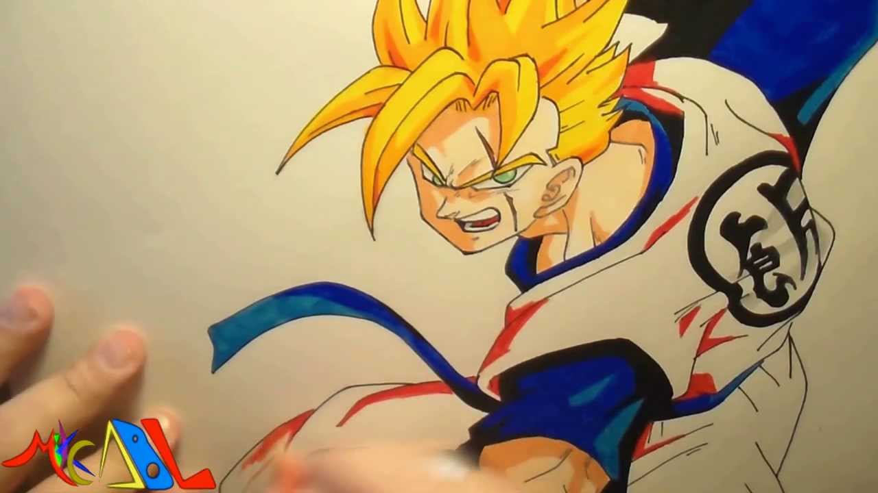 Como Dibujar A Gohan Del Futuro