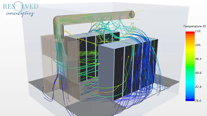 CFD Simulation of Air Flow in Data Center Server Room