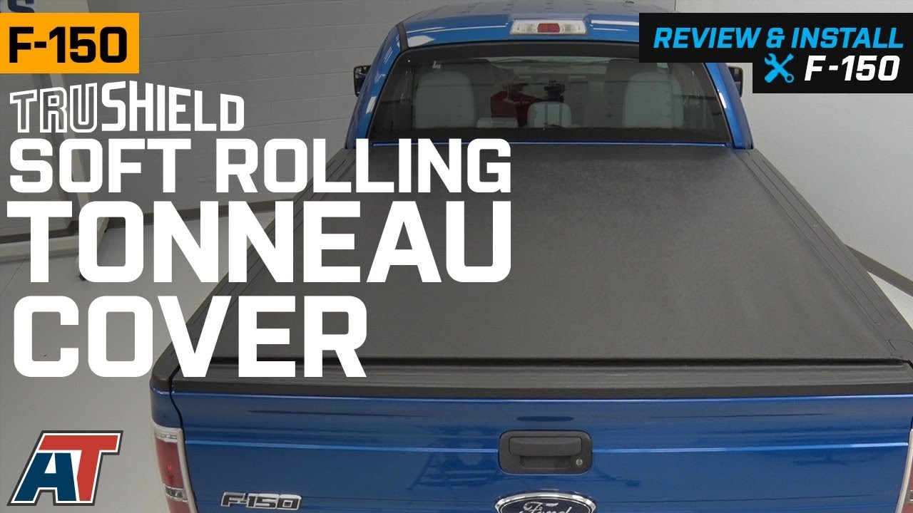 2009 2014 F150 Trushield Soft Rolling Tonneau Cover Styleside Review Install Youtube