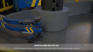Open coil annealing process at Waelzholz