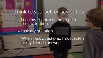 Social Skills using Video Modeling - Asking Good Questions
