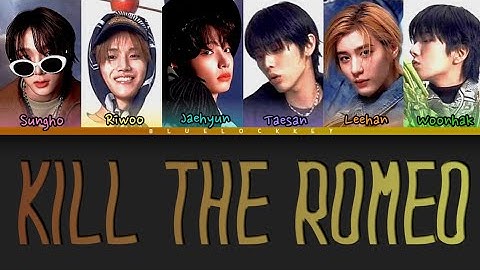 [AI COVER] BOYNEXTDOOR SING " KILL THE ROMEO " - Color Coded Lyrics (original by ZEROBASEONE)