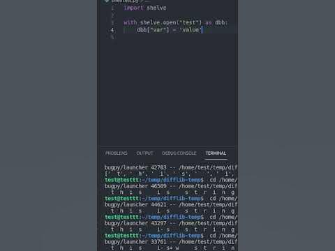 Python| Shelve as one more persistent object-like dictionary storage ...