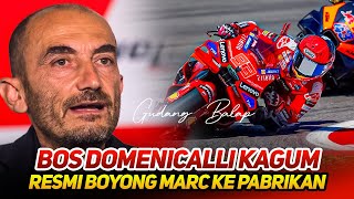 DIBONGKAR DOMENICALI🔥MARC MARQUEZ RESMI BOYONG KE PABRIKAN~GEBER DESMOSEDICI BARU~JDI TANDEM BAGNAIA