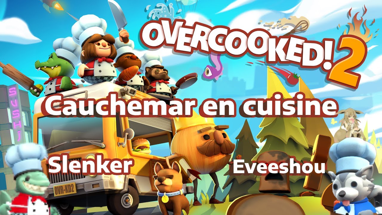 Overcooked monde noël partie 4 avec Slenker FR