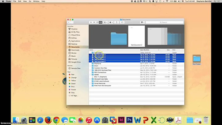 Organizing Files and Folders on a Mac