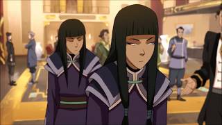 The Legend of Korra Desna and Eska Waterbending