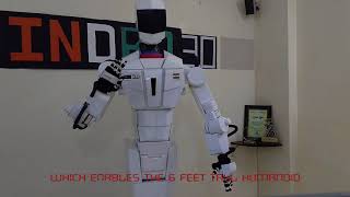 INDRO 3.0, the autonomous humanoid robot of India