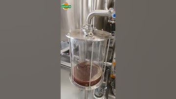 Tiantai CRAFT beer brewing Equipment   vorlauf in lauter tun and wort grant