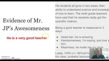 Evidence of climate change (screen cast)