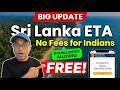 Sri Lanka ETA for Indians — Completely FREE Now | How to Apply Online & Double Entry