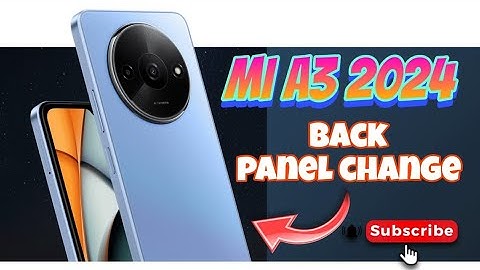 Mi A3 2024 Back Glass Change Back Panel Replacement✅✅✅💪💪💪💪