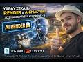 Yapay Zeka ile Render &amp; Animasyon! | 3DS Max Seviyesi Uçuyor (Part 16)