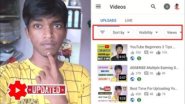 Yt Studio Filter Section Update in Tamil 😻