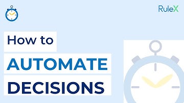 How to automate decisions