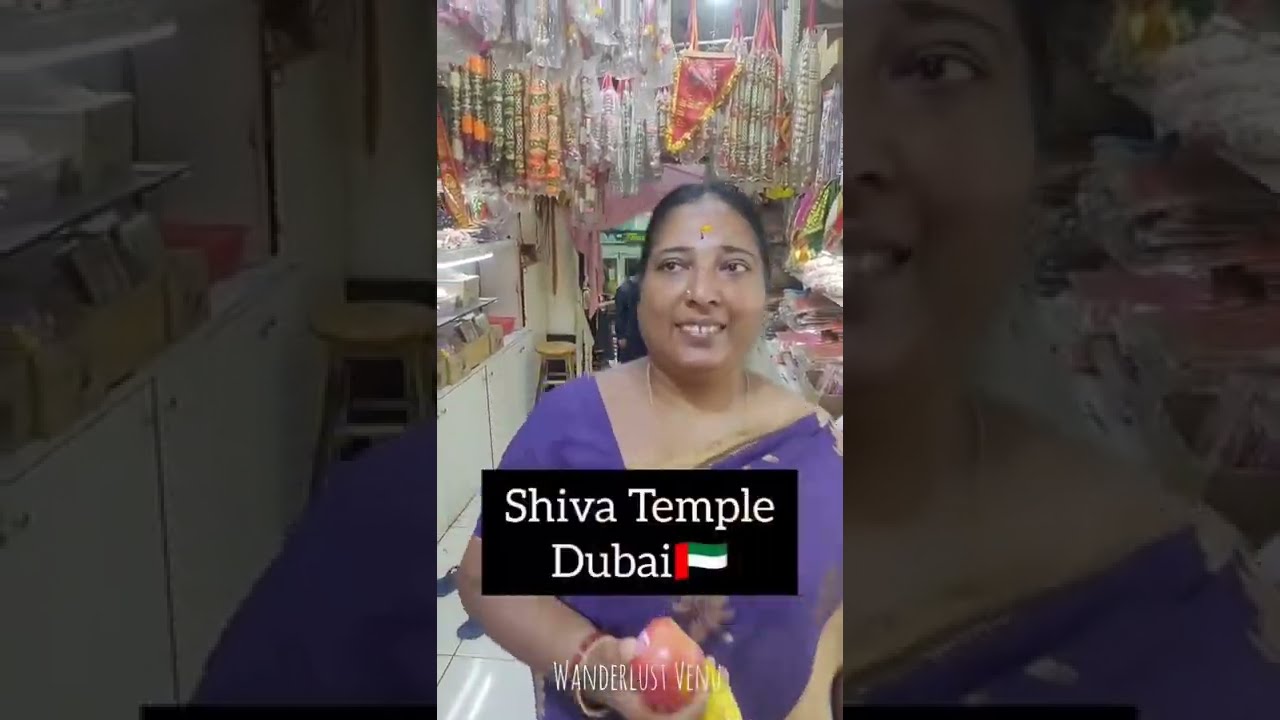 Inside DUBAI'S Shiva Temple In Bur Dubai Old Souk 