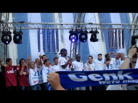 Krc Genk kampioen 2010-11 huldiging day after 2