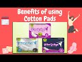 Cotton pads इस्तेमाल करने के फायदे। #viral #viralvideo