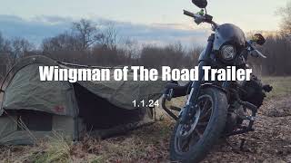 🌟 Wingman of the Road: Toucan Motorcycle Camping Bliss! 🌟