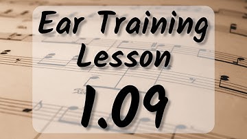 Ear Training - Lesson 1.09 - Random Scales (I - III - V). Easy.