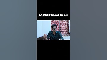 CHEAT CODES for Eamcet || Increase 25 -30 marks easily || EAMCET 2025