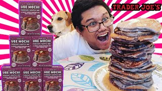 Alright guys so i'm at home for another cook it yourself challenge.
i've been seeing a trend of these new ube mochi pancakes on my social
media feed and e...