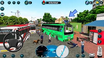 Bus Games: INDIAN Bus Simulator (by Highbrow Interactive ) Android Gameplay #1